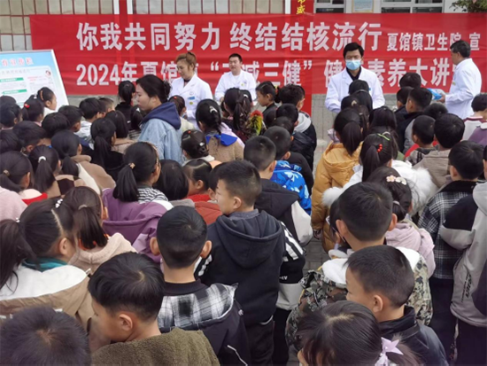 河南内乡：结核防治宣传进校园 撑起师生健康“保护伞”